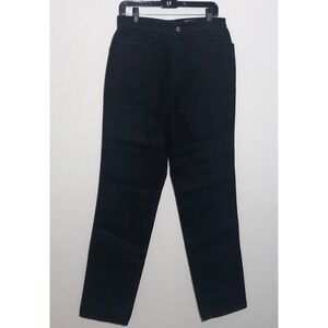 Vtg Lawman Jeans Women Jr 15 Black High Rise Bareback Western Rodeo Cowboy Ride